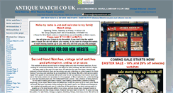 Desktop Screenshot of antiquewatchcouk.com